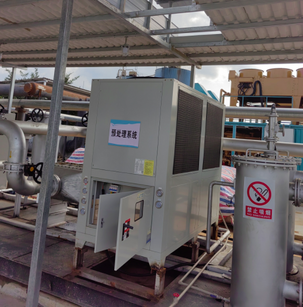 風冷式非防爆區(qū)沼氣冷干機應用案例